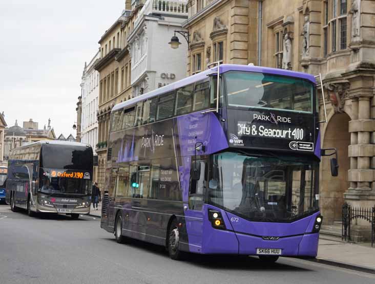 Oxford Wright Streetdeck 672 Park & Ride